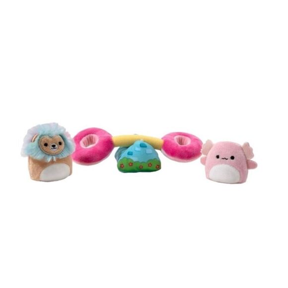 Squishville Accessory Set Playground Axolotl and Lion Playground Set - Picture 2 of 8